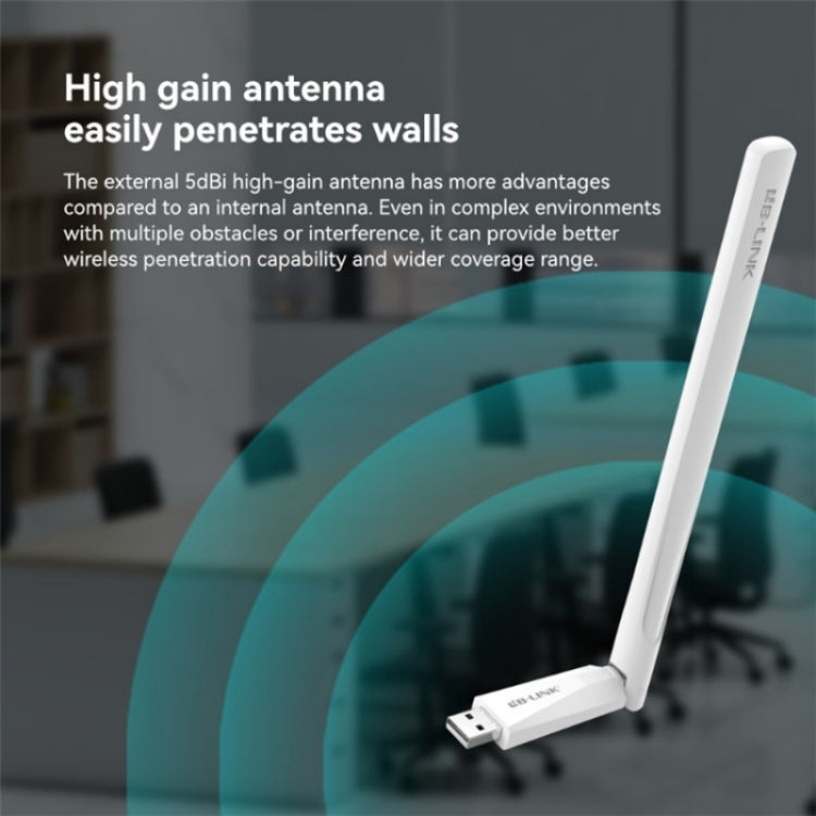 LB-LINK WDN650A For Decktop Computer Laptop Dual Band 650M Wireless USB Network Card LB-LINK WDN650A For Decktop Computer Laptop Dual Band 650M Wireless USB Network Card